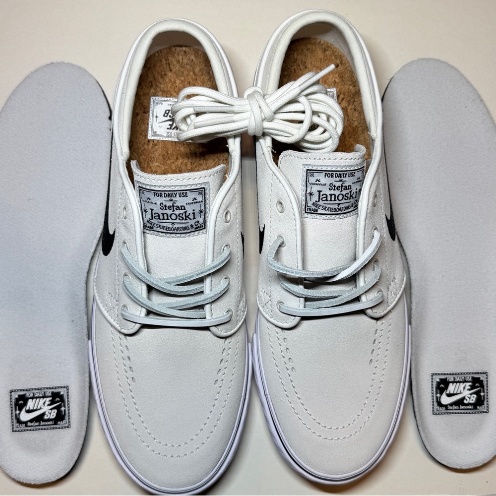 Nike SB Stefan Janoski White Sneakers